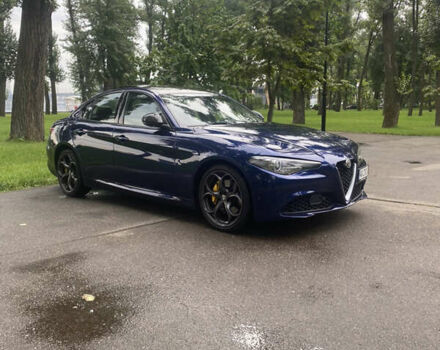 Синий Альфа Ромео Джулия, объемом двигателя 2 л и пробегом 69 тыс. км за 21500 $, фото 10 на Automoto.ua