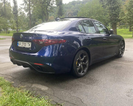 Синий Альфа Ромео Джулия, объемом двигателя 2 л и пробегом 69 тыс. км за 21500 $, фото 11 на Automoto.ua