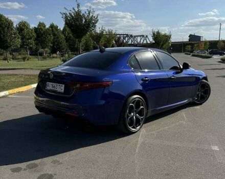 Альфа Ромео Джулия 2021 в Киеве на Automoto.ua Синий Альфа Ромео Джулия, объемом двигателя 2 л и пробегом 59 тыс. км за 24950 $, фото 5 на Automoto.ua