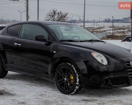 Черный Альфа Ромео Мито, объемом двигателя 1.4 л и пробегом 195 тыс. км за 5000 $, фото 1 на Automoto.ua