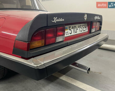 Красный Альфа Ромео Спайдер, объемом двигателя 1.6 л и пробегом 8 тыс. км за 29151 $, фото 6 на Automoto.ua