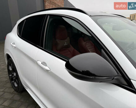 Белый Альфа Ромео Стелвио, объемом двигателя 2 л и пробегом 49 тыс. км за 42000 $, фото 28 на Automoto.ua