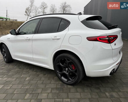 Белый Альфа Ромео Стелвио, объемом двигателя 2 л и пробегом 49 тыс. км за 42000 $, фото 8 на Automoto.ua