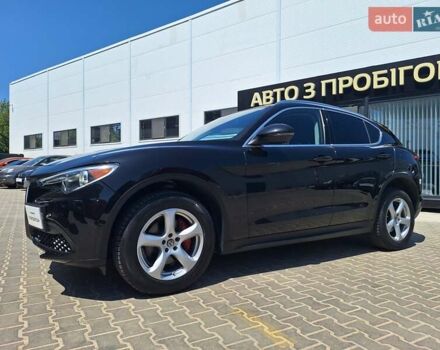 Черный Альфа Ромео Стелвио, объемом двигателя 2 л и пробегом 92 тыс. км за 23000 $, фото 2 на Automoto.ua