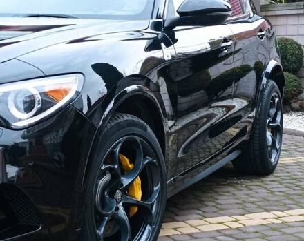 Черный Альфа Ромео Стелвио, объемом двигателя 2.89 л и пробегом 96 тыс. км за 35550 $, фото 1 на Automoto.ua