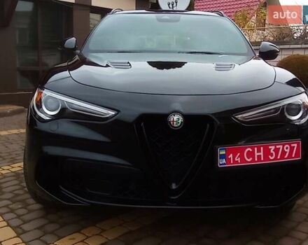 Черный Альфа Ромео Стелвио, объемом двигателя 2.89 л и пробегом 96 тыс. км за 35550 $, фото 14 на Automoto.ua