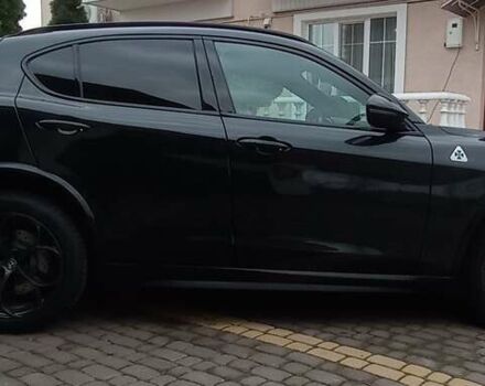 Черный Альфа Ромео Стелвио, объемом двигателя 2.89 л и пробегом 96 тыс. км за 35550 $, фото 16 на Automoto.ua