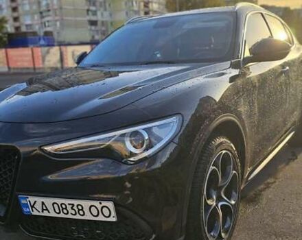 Черный Альфа Ромео Стелвио, объемом двигателя 2 л и пробегом 89 тыс. км за 25900 $, фото 3 на Automoto.ua