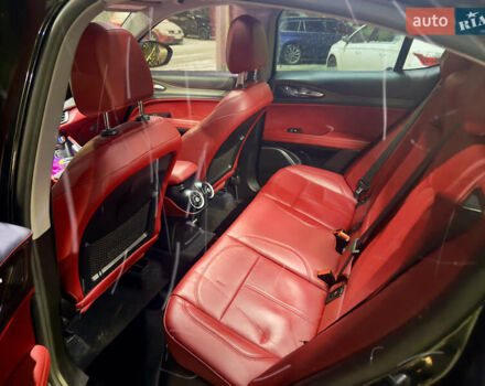 Черный Альфа Ромео Стелвио, объемом двигателя 2 л и пробегом 41 тыс. км за 26500 $, фото 17 на Automoto.ua