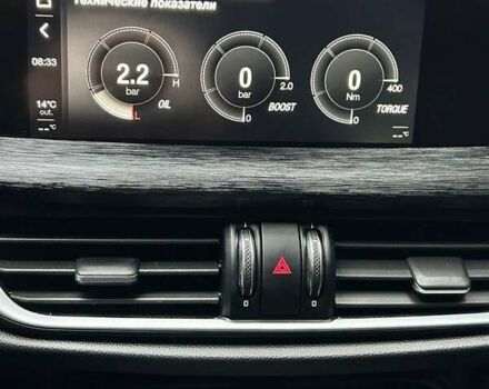 Черный Альфа Ромео Стелвио, объемом двигателя 2 л и пробегом 41 тыс. км за 27900 $, фото 22 на Automoto.ua