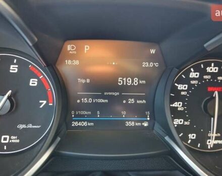 Коричневый Альфа Ромео Стелвио, объемом двигателя 2 л и пробегом 28 тыс. км за 24000 $, фото 11 на Automoto.ua