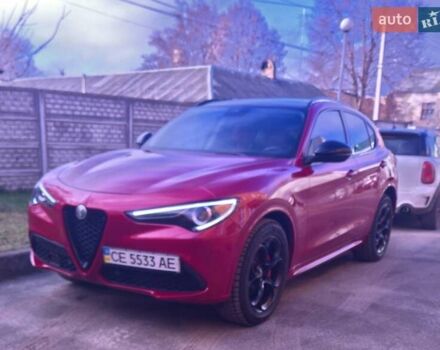Красный Альфа Ромео Стелвио, объемом двигателя 2 л и пробегом 66 тыс. км за 28500 $, фото 2 на Automoto.ua