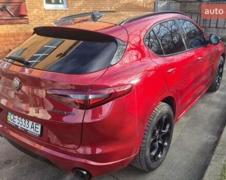 Красный Альфа Ромео Стелвио, объемом двигателя 2 л и пробегом 66 тыс. км за 28500 $, фото 6 на Automoto.ua