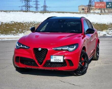 Красный Альфа Ромео Стелвио, объемом двигателя 2.9 л и пробегом 33 тыс. км за 57000 $, фото 7 на Automoto.ua