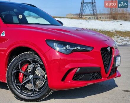 Красный Альфа Ромео Стелвио, объемом двигателя 2.9 л и пробегом 33 тыс. км за 57000 $, фото 23 на Automoto.ua