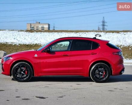 Красный Альфа Ромео Стелвио, объемом двигателя 2.9 л и пробегом 33 тыс. км за 57000 $, фото 30 на Automoto.ua