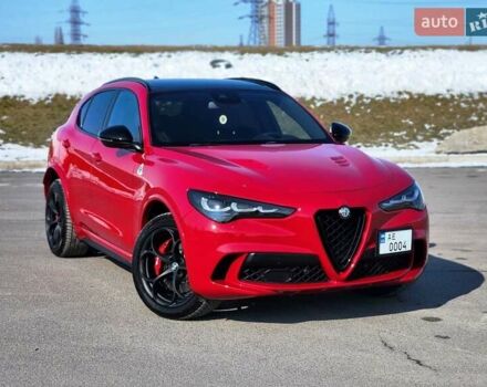 Красный Альфа Ромео Стелвио, объемом двигателя 2.9 л и пробегом 33 тыс. км за 57000 $, фото 11 на Automoto.ua