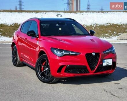 Красный Альфа Ромео Стелвио, объемом двигателя 2.9 л и пробегом 33 тыс. км за 57000 $, фото 14 на Automoto.ua