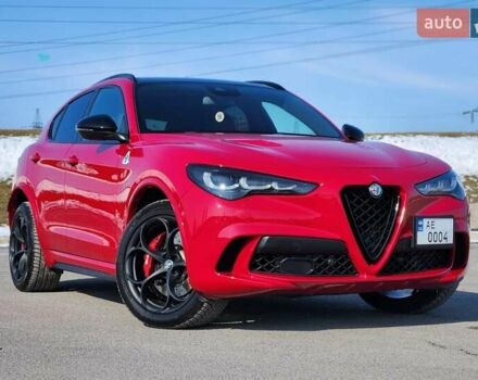 Красный Альфа Ромео Стелвио, объемом двигателя 2.9 л и пробегом 33 тыс. км за 57000 $, фото 9 на Automoto.ua