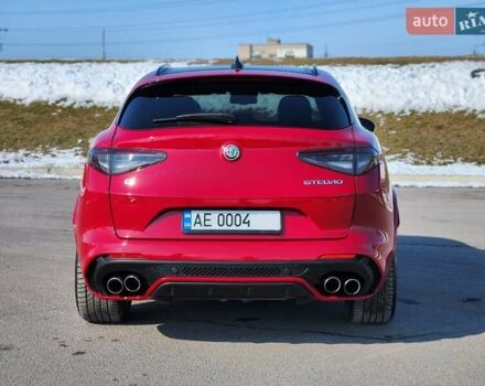 Красный Альфа Ромео Стелвио, объемом двигателя 2.9 л и пробегом 33 тыс. км за 57000 $, фото 40 на Automoto.ua