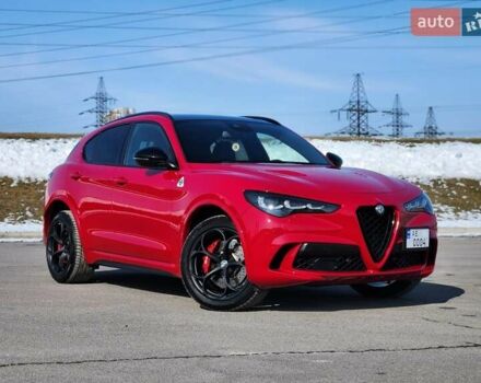 Красный Альфа Ромео Стелвио, объемом двигателя 2.9 л и пробегом 33 тыс. км за 57000 $, фото 17 на Automoto.ua