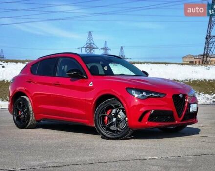 Красный Альфа Ромео Стелвио, объемом двигателя 2.9 л и пробегом 33 тыс. км за 57000 $, фото 19 на Automoto.ua