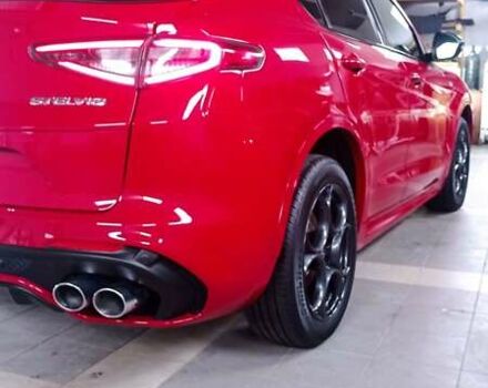 Красный Альфа Ромео Стелвио, объемом двигателя 2 л и пробегом 13 тыс. км за 32500 $, фото 9 на Automoto.ua