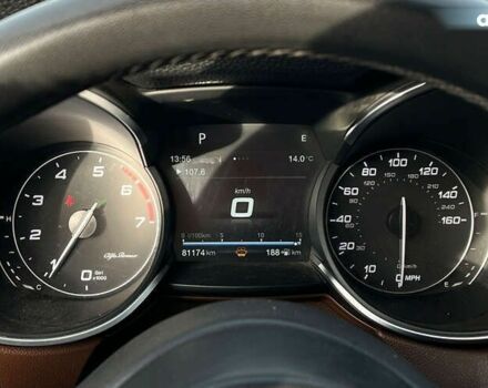 Альфа Ромео Стелвио, объемом двигателя 2 л и пробегом 81 тыс. км за 22500 $, фото 11 на Automoto.ua