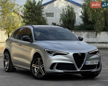 Альфа Ромео Стелвио 2018 в Киеве на Automoto.ua Серый Альфа Ромео Стелвио, объемом двигателя 2 л и пробегом 83 тыс. км за 31900 $, фото 1 на Automoto.ua