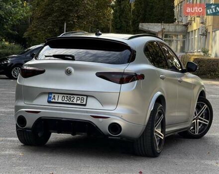 Альфа Ромео Стелвио 2018 в Киеве на Automoto.ua Серый Альфа Ромео Стелвио, объемом двигателя 2 л и пробегом 83 тыс. км за 31900 $, фото 7 на Automoto.ua