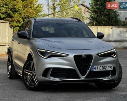 Альфа Ромео Стелвио 2018 в Киеве на Automoto.ua Серый Альфа Ромео Стелвио, объемом двигателя 2 л и пробегом 83 тыс. км за 31900 $, фото 2 на Automoto.ua