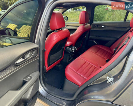 Серый Альфа Ромео Стелвио, объемом двигателя 2 л и пробегом 70 тыс. км за 27500 $, фото 29 на Automoto.ua