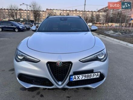 Серый Альфа Ромео Стелвио, объемом двигателя 2 л и пробегом 70 тыс. км за 39500 $, фото 1 на Automoto.ua