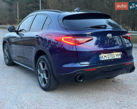 Синий Альфа Ромео Стелвио, объемом двигателя 2 л и пробегом 225 тыс. км за 16450 $, фото 13 на Automoto.ua