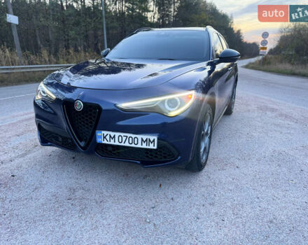 Синий Альфа Ромео Стелвио, объемом двигателя 2 л и пробегом 225 тыс. км за 16450 $, фото 3 на Automoto.ua