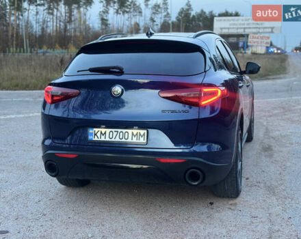 Синий Альфа Ромео Стелвио, объемом двигателя 2 л и пробегом 225 тыс. км за 16450 $, фото 10 на Automoto.ua