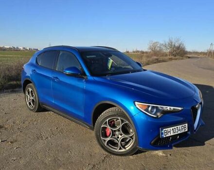 Синий Альфа Ромео Стелвио, объемом двигателя 2 л и пробегом 123 тыс. км за 26000 $, фото 1 на Automoto.ua