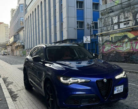 Синий Альфа Ромео Стелвио, объемом двигателя 2 л и пробегом 110 тыс. км за 27000 $, фото 1 на Automoto.ua