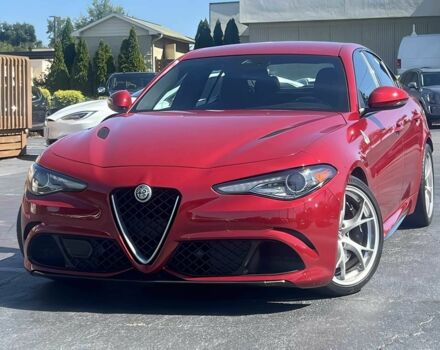 Красный Альфа Giulia, объемом двигателя 2.9 л и пробегом 58 тыс. км за 9170 $, фото 2 на Automoto.ua