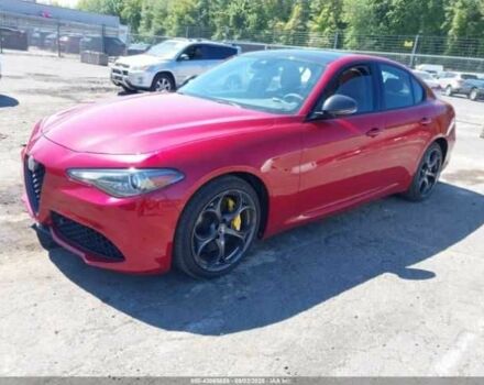 Красный Альфа Giulia, объемом двигателя 2 л и пробегом 47 тыс. км за 5000 $, фото 1 на Automoto.ua