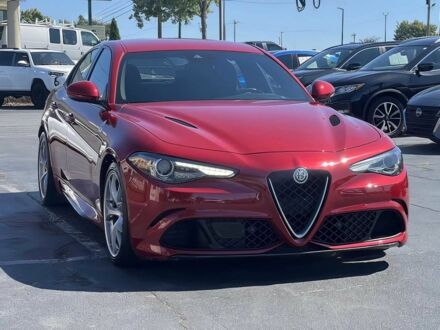 Красный Альфа Giulia, объемом двигателя 2.9 л и пробегом 58 тыс. км за 9170 $, фото 1 на Automoto.ua