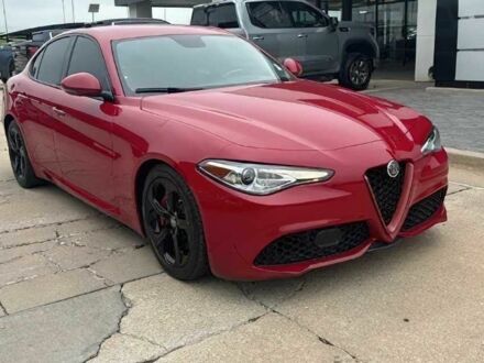 Красный Альфа Giulia, объемом двигателя 2.9 л и пробегом 53 тыс. км за 15000 $, фото 1 на Automoto.ua