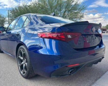 Синий Альфа Giulia, объемом двигателя 2 л и пробегом 47 тыс. км за 16150 $, фото 4 на Automoto.ua