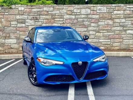 Синий Альфа Giulia, объемом двигателя 2 л и пробегом 53 тыс. км за 11500 $, фото 1 на Automoto.ua