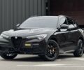 Черный Альфа stelvio, объемом двигателя 2 л и пробегом 82 тыс. км за 26350 $, фото 1 на Automoto.ua