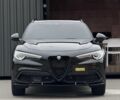 Черный Альфа stelvio, объемом двигателя 2 л и пробегом 82 тыс. км за 26350 $, фото 2 на Automoto.ua