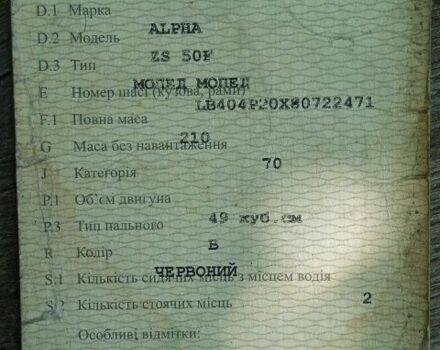 Альфа Другая, объемом двигателя 0.13 л и пробегом 0 тыс. км за 267 $, фото 3 на Automoto.ua