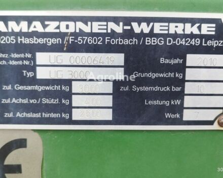 Амазони UG 3000, объемом двигателя 0 л и пробегом 0 тыс. км за 8721 $, фото 4 на Automoto.ua