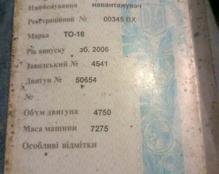 Амкодор ТО-18, объемом двигателя 0 л и пробегом 0 тыс. км за 10000 $, фото 1 на Automoto.ua