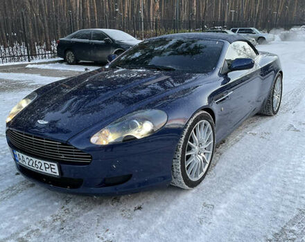 Синий Астон Мартин ДБ9, объемом двигателя 6 л и пробегом 64 тыс. км за 58000 $, фото 24 на Automoto.ua